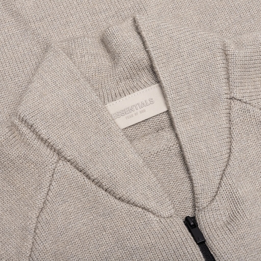 Essentials Women's Cardigan - Dark Oatmeal