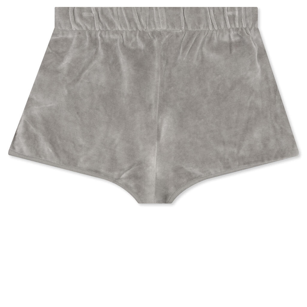 Essentials Women's Velour Beach Short - Desert Taupe