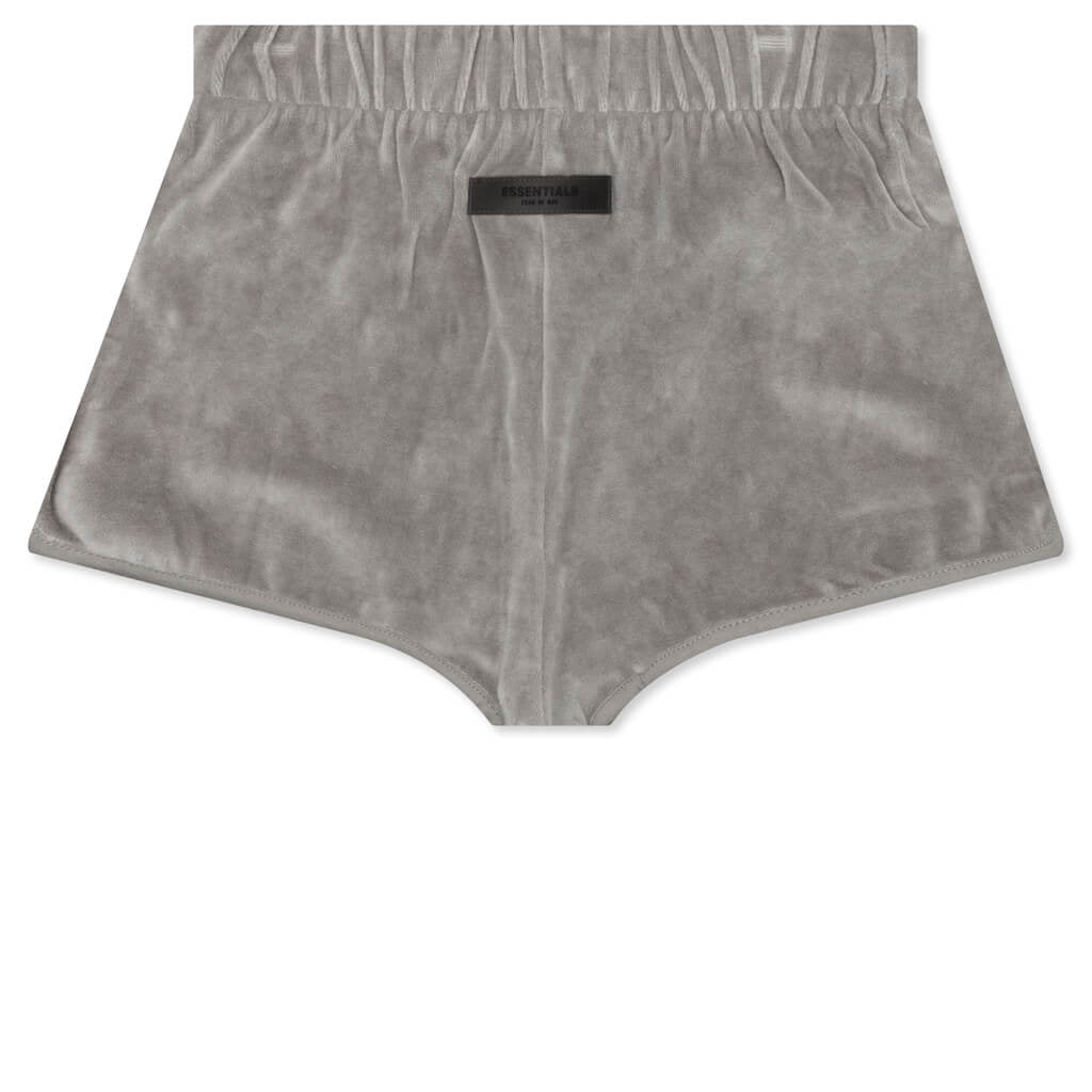 Essentials Women's Velour Beach Short - Desert Taupe