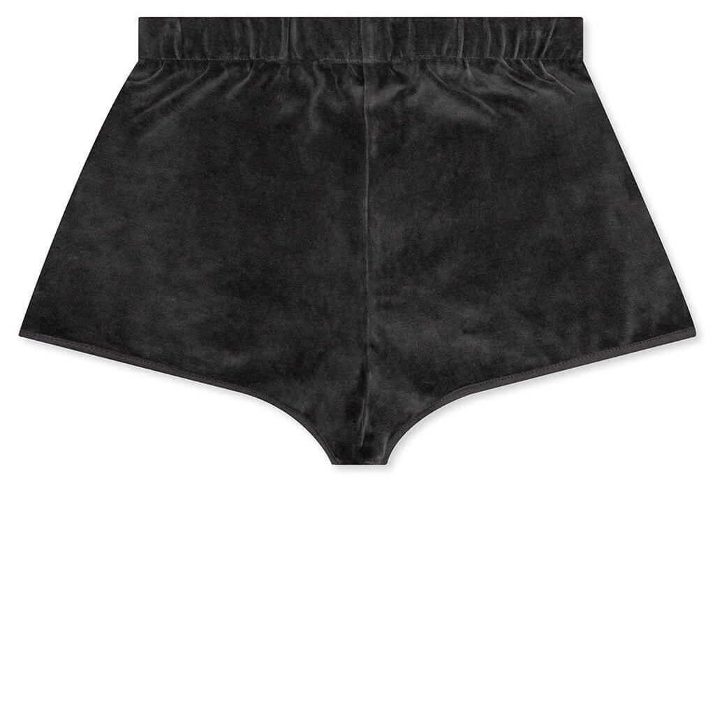 Essentials Women's Velour Beach Short - Iron