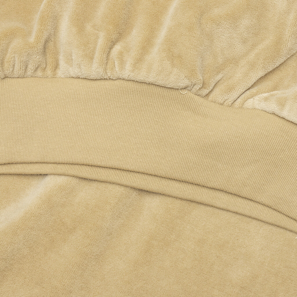 Essentials Women's Velour Mockneck - Oak