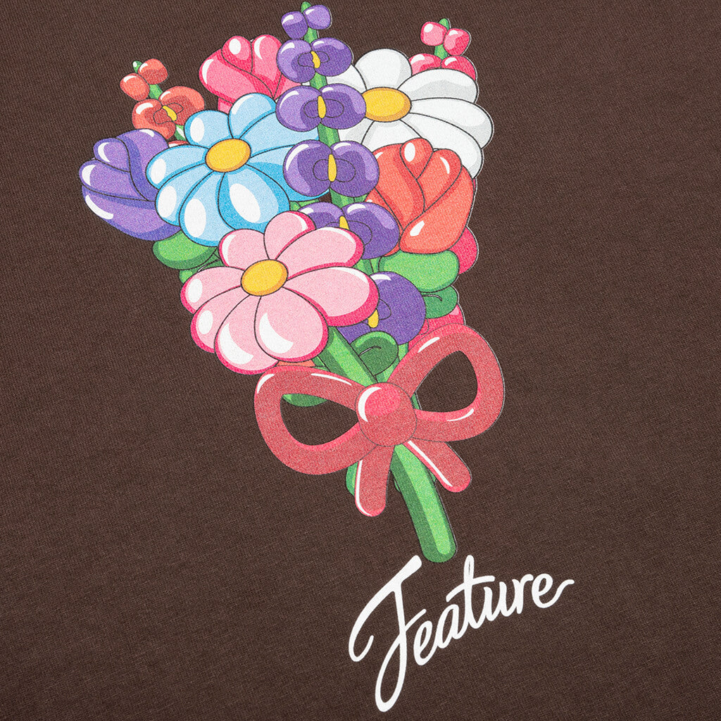 Bouquet Tee - Bitter Chocolate