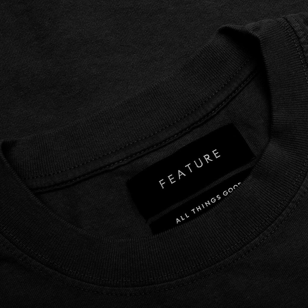 Brush Fill S/S Tee - Black