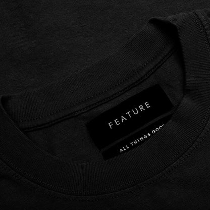Brush Fill S/S Tee - Black
