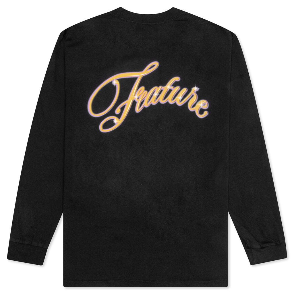 Brushed L/S Tee - Black