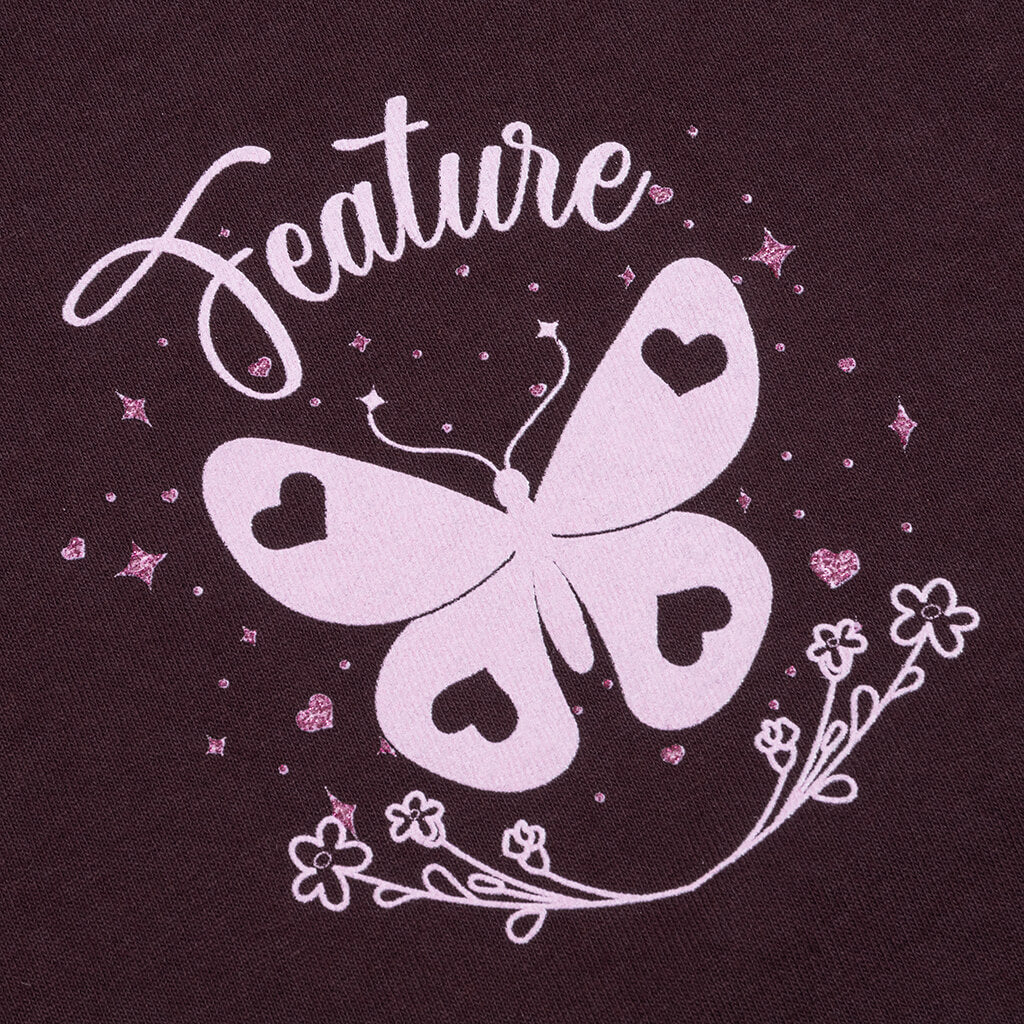 Butterfly Tee - Huckleberry