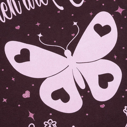 Butterfly Tee - Huckleberry