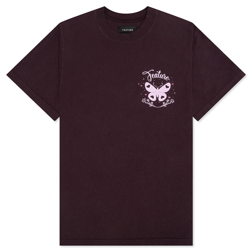 Butterfly Tee - Huckleberry