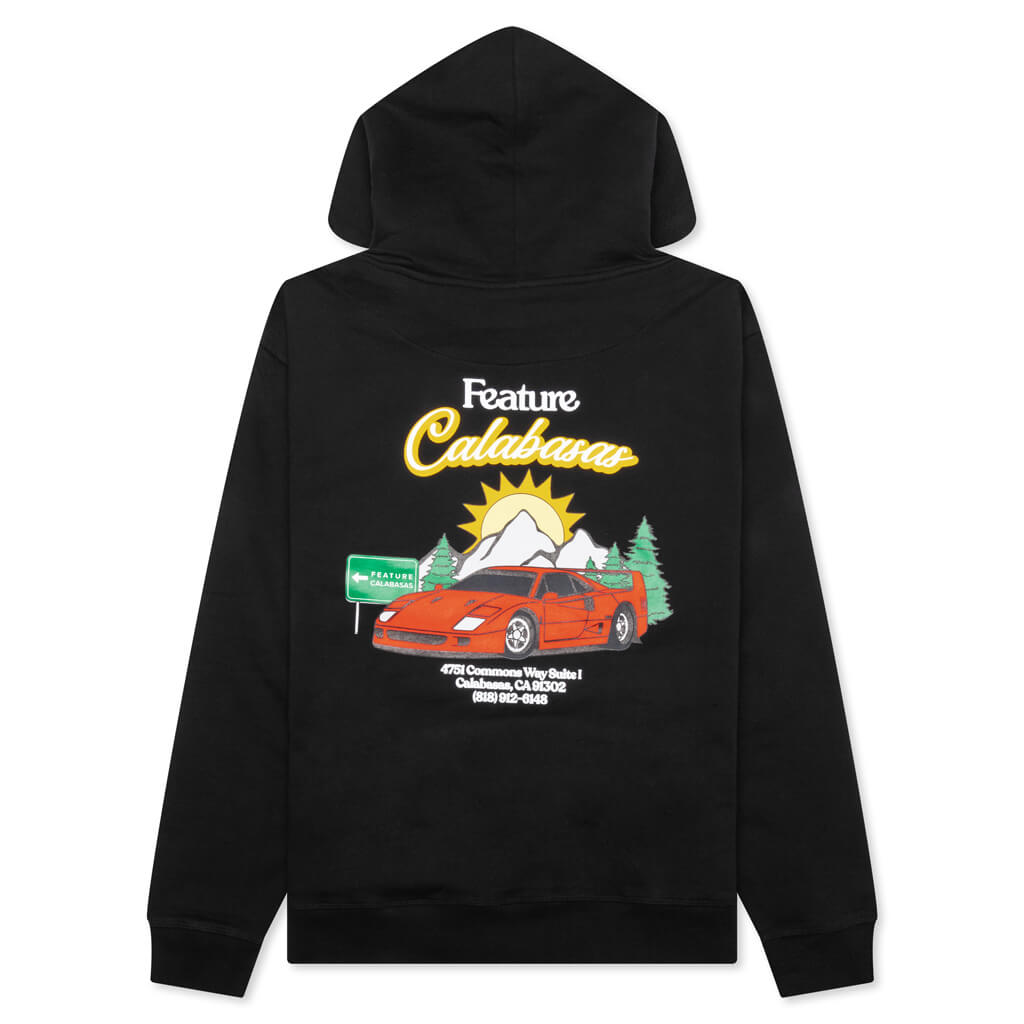 Feature C-40 Hoodie - Black