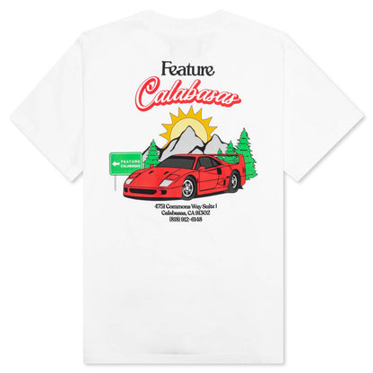 C-40 S/S Tee - White