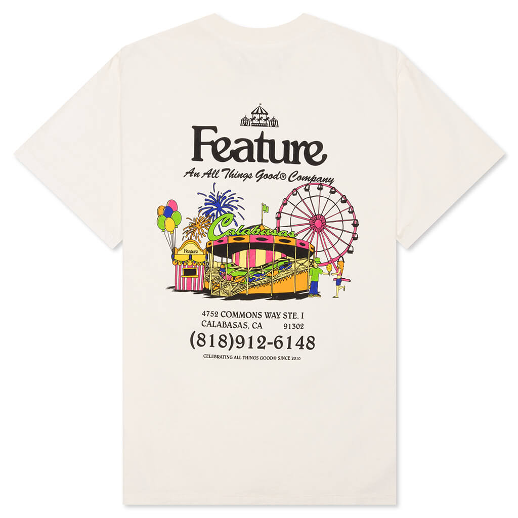 Carnival Tee - Cannoli Cream