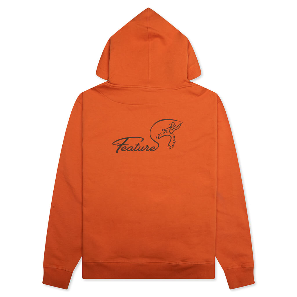 Cowboy Hoodie - Burnt Orange