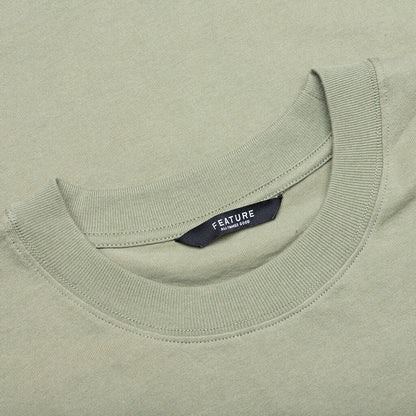 Cowboy Tee - Oil Green
