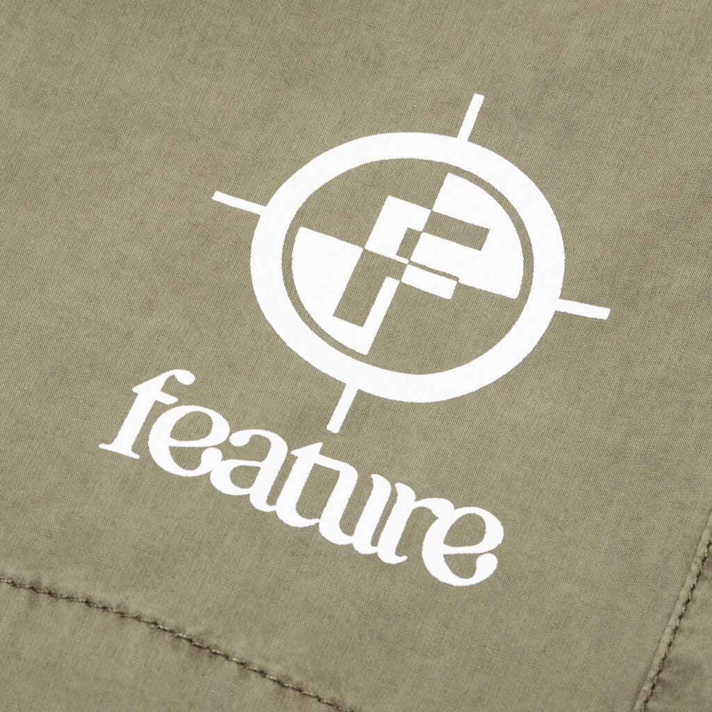 Crosshair Short - Washed Olive