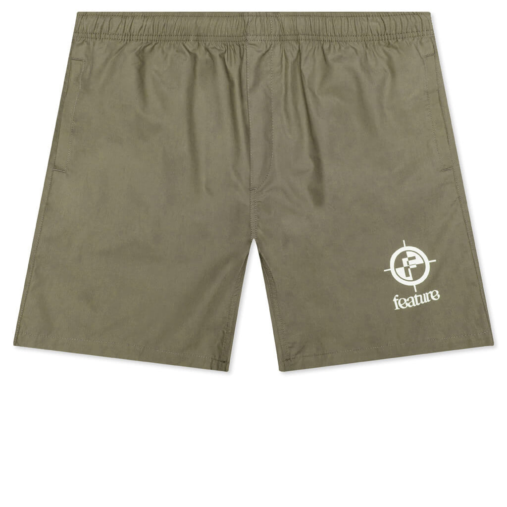 Crosshair Short - Washed Olive