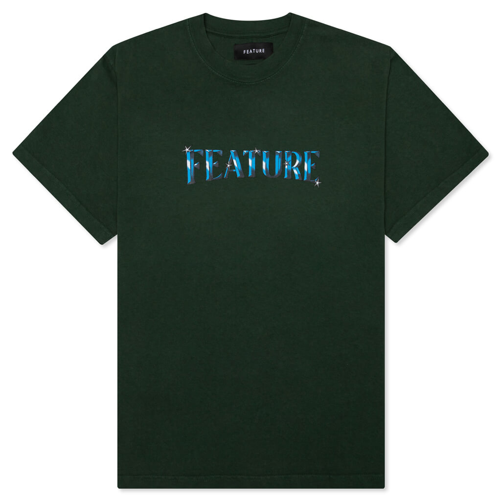 Diamante Tee - Dark Green