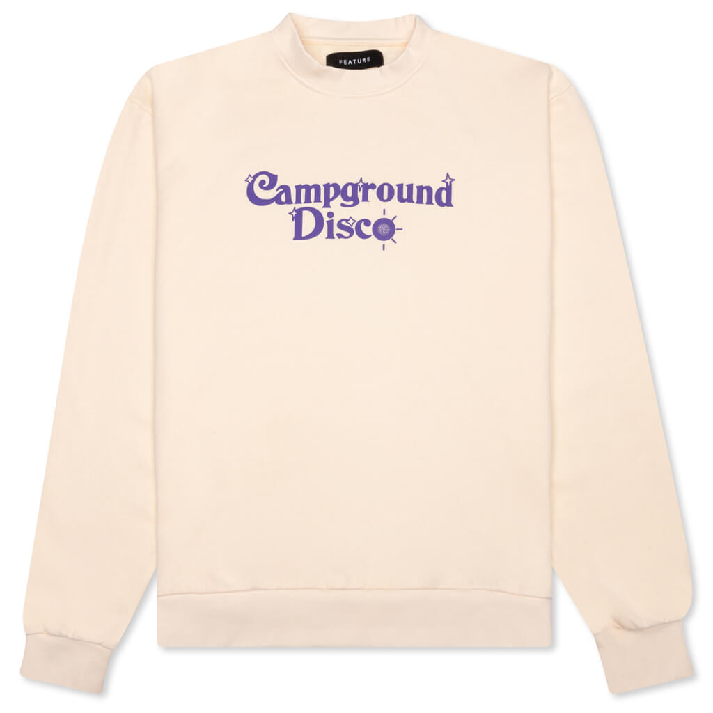 Disco Crewneck - Almond Oil