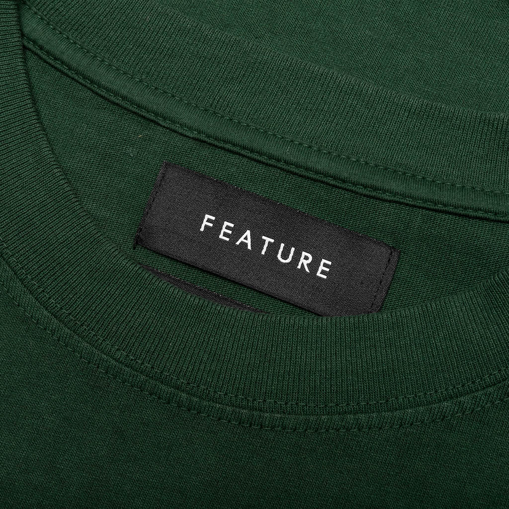 Fea-Tendo L/S Tee - Dark Green