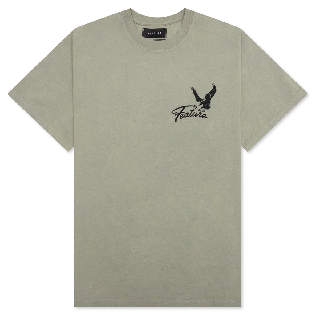 Firecracker Tee - Oil Green
