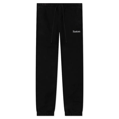 Flame Sweatpants - Black