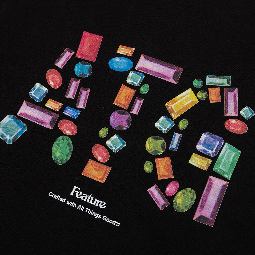 Gemstone Tee - Black