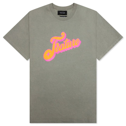 Groovy Tee - Oil Green