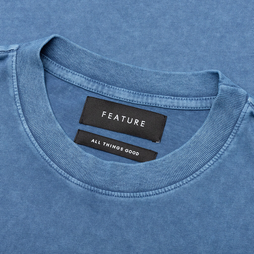 Haring Tee - Mineral Blue