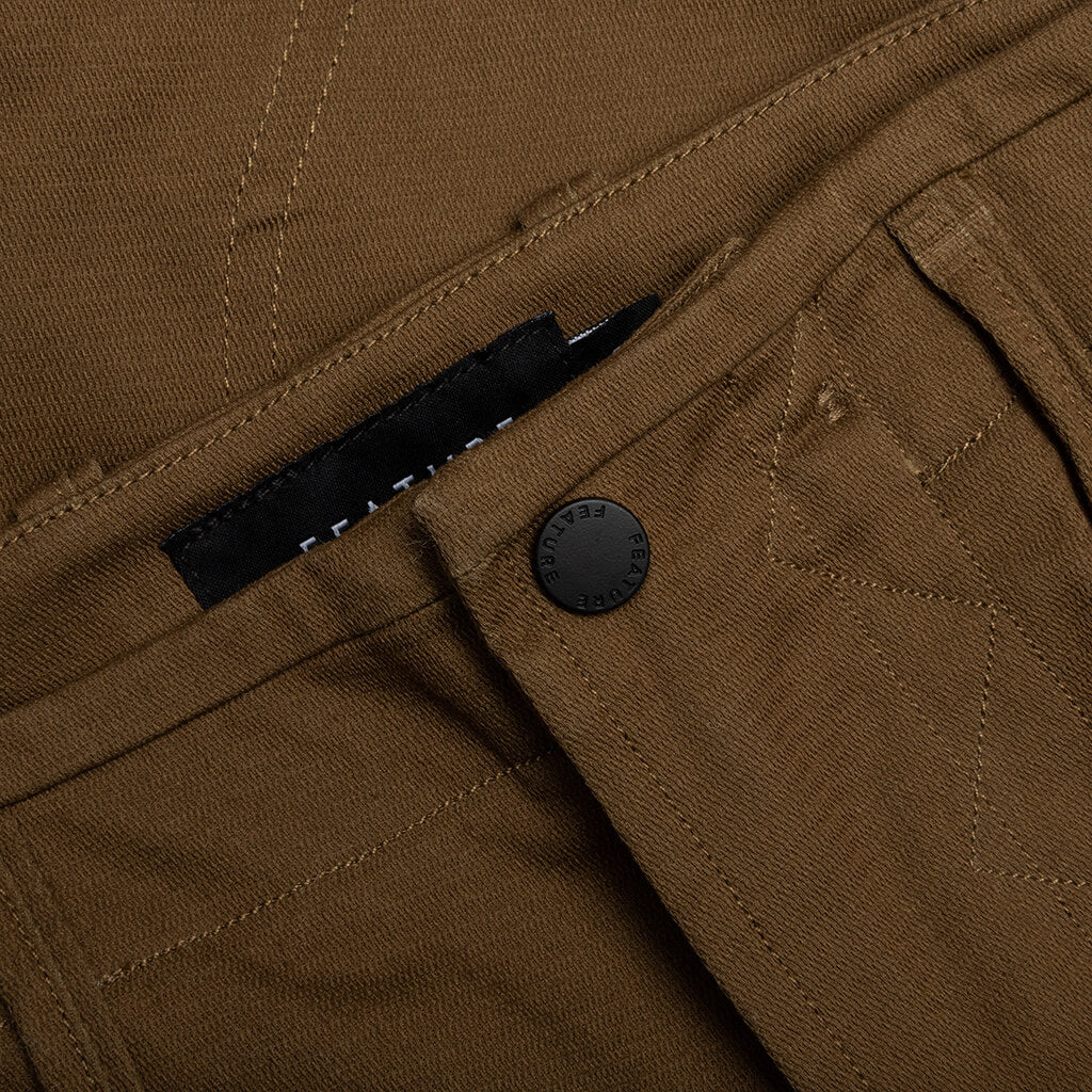 Hockney Cargo Shorts - Medium Brown