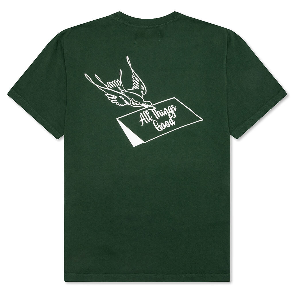 Holiday Card Tee - Dark Green