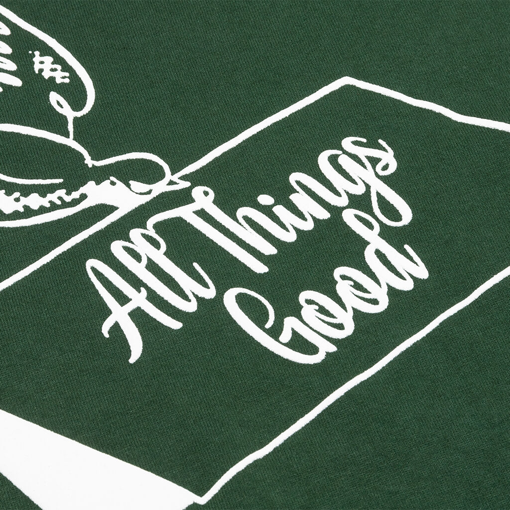 Holiday Card Tee - Dark Green