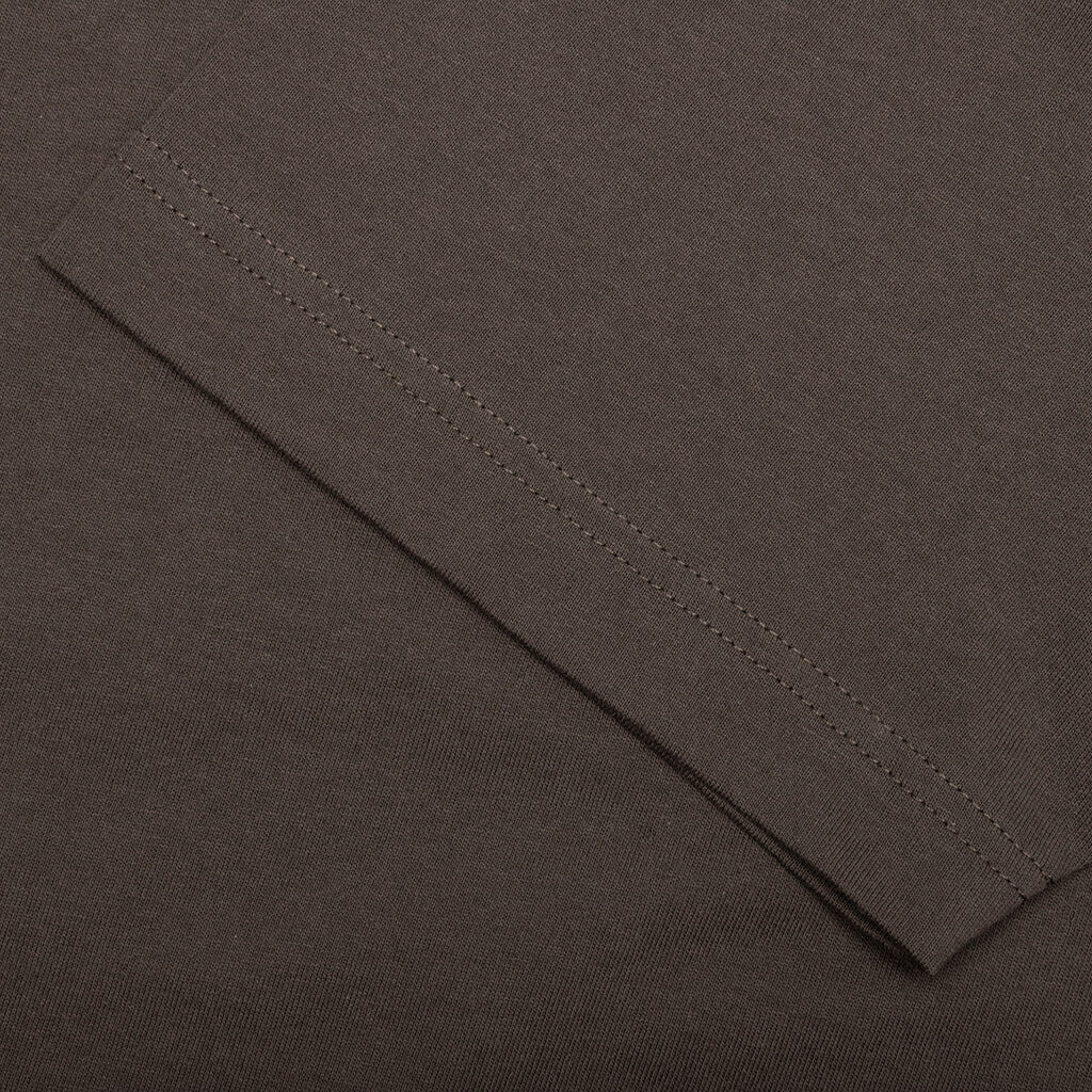 Jersey Braque Pocket Tee - Chocolate