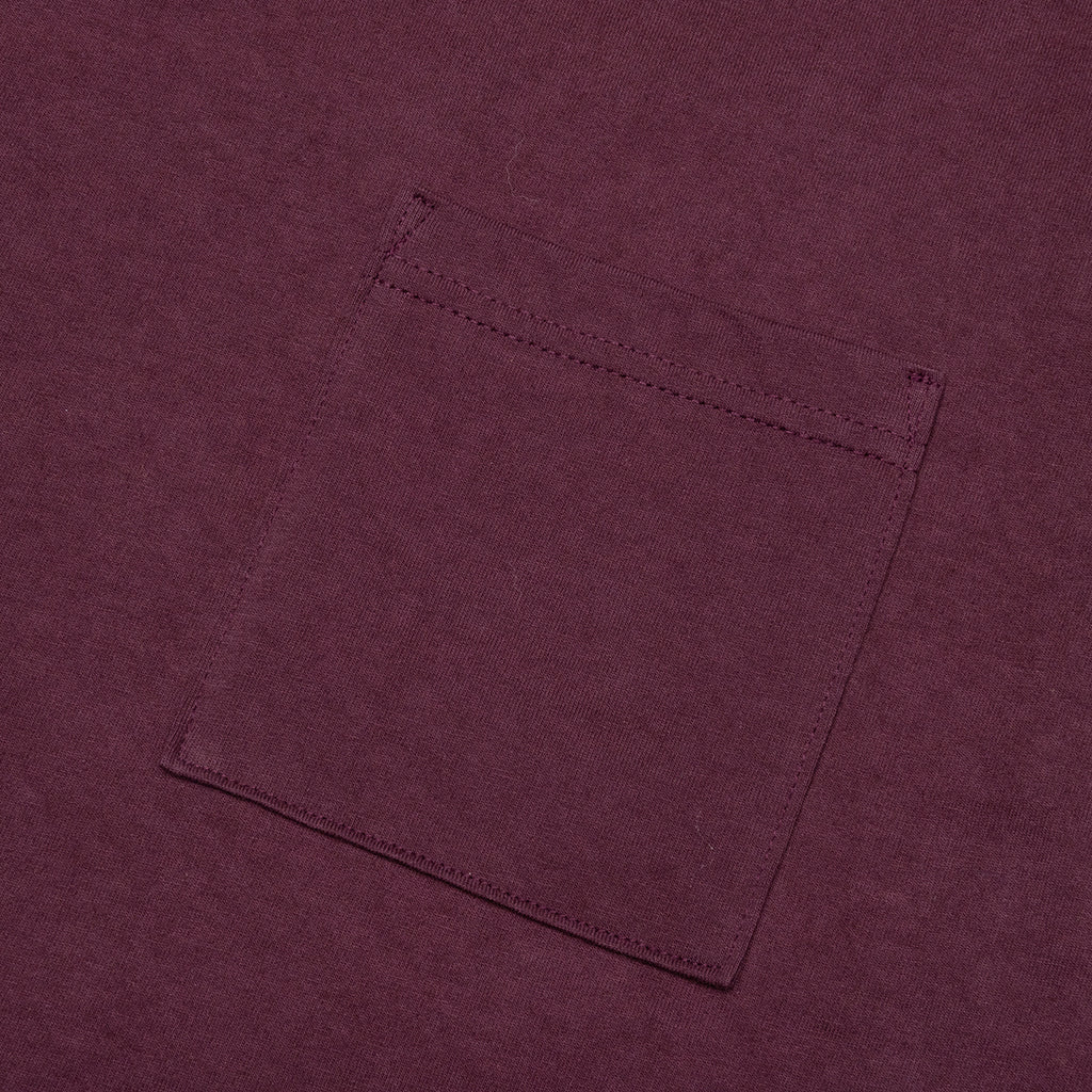 Jersey Braque Pocket Tee - Huckleberry