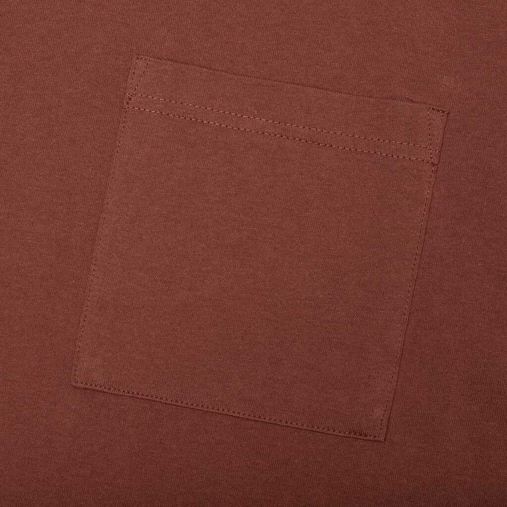 Jersey Braque Pocket Tee - Clay