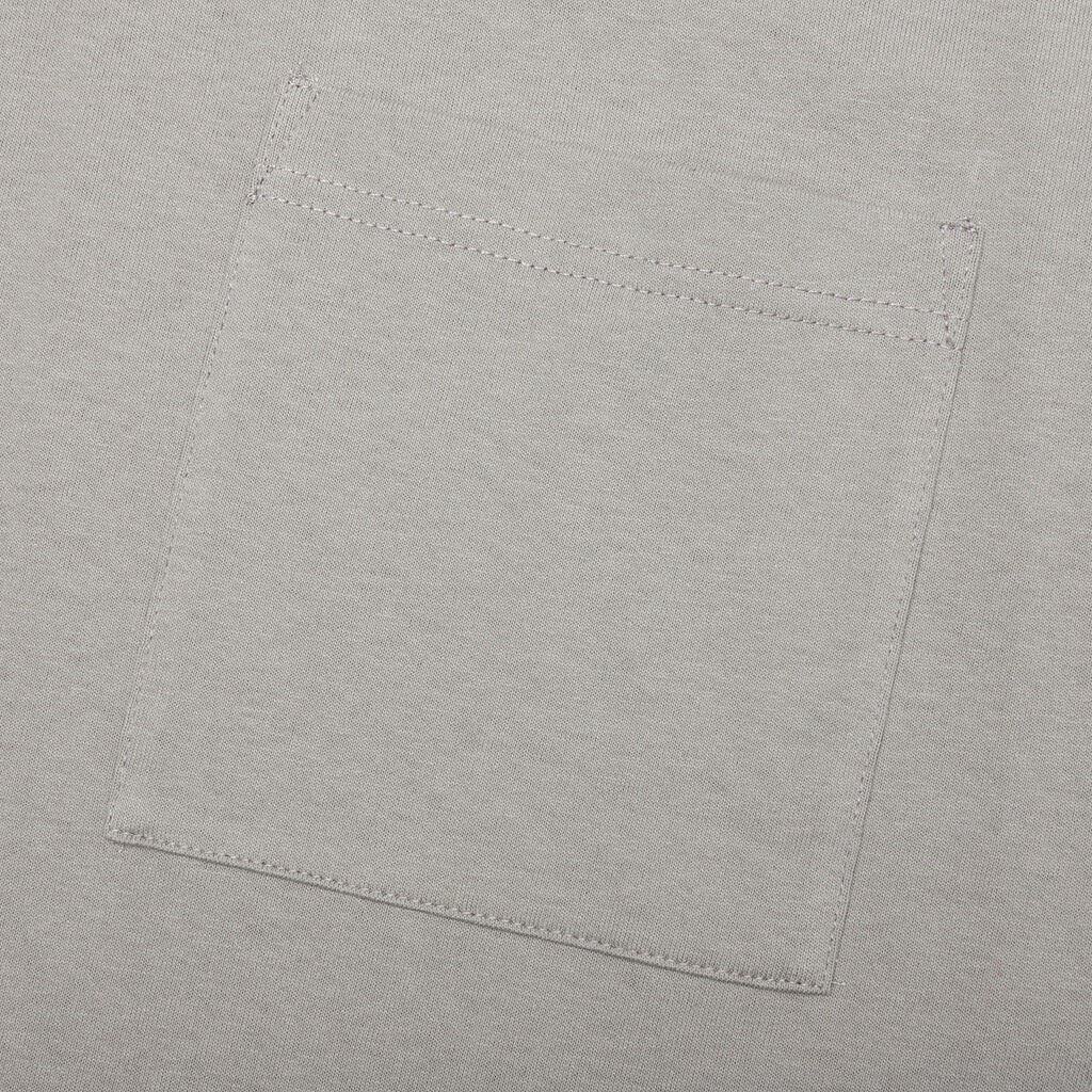 Jersey Braque Pocket Tee - Grey