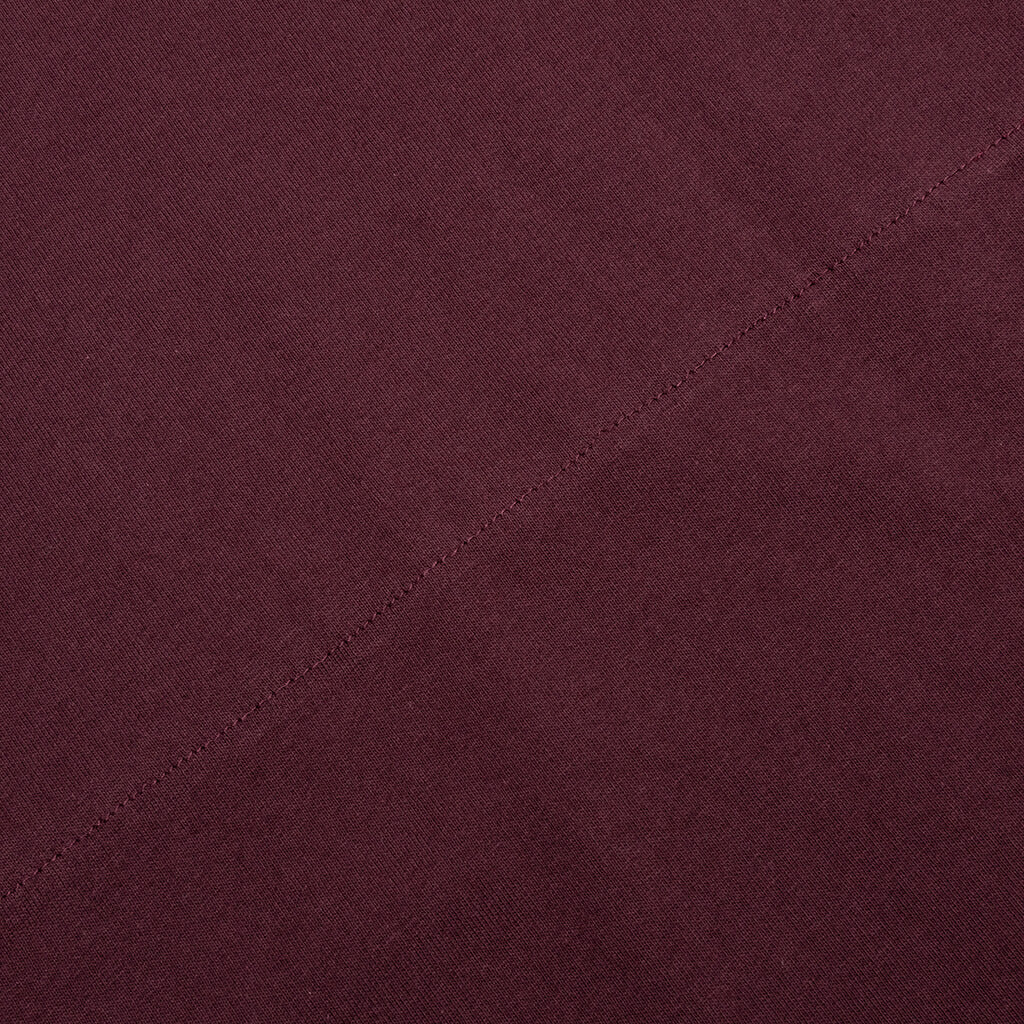 Jersey Braque Pocket Tee - Maroon