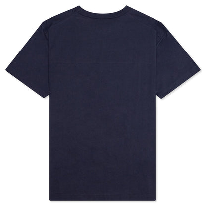 Jersey Braque Pocket Tee - Navy
