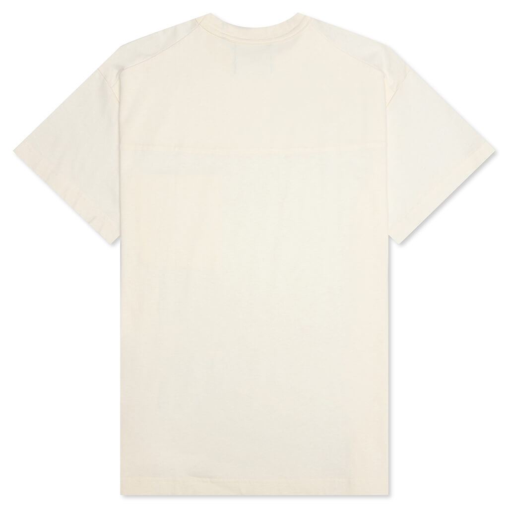 Jersey Braque Pocket Tee - Cream
