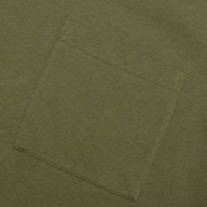 Jersey Braque Pocket Tee - Dark Olive