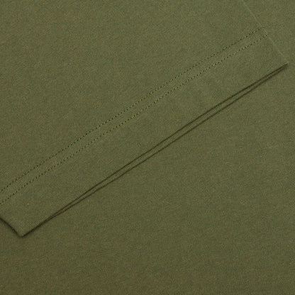 Jersey Braque Pocket Tee - Dark Olive