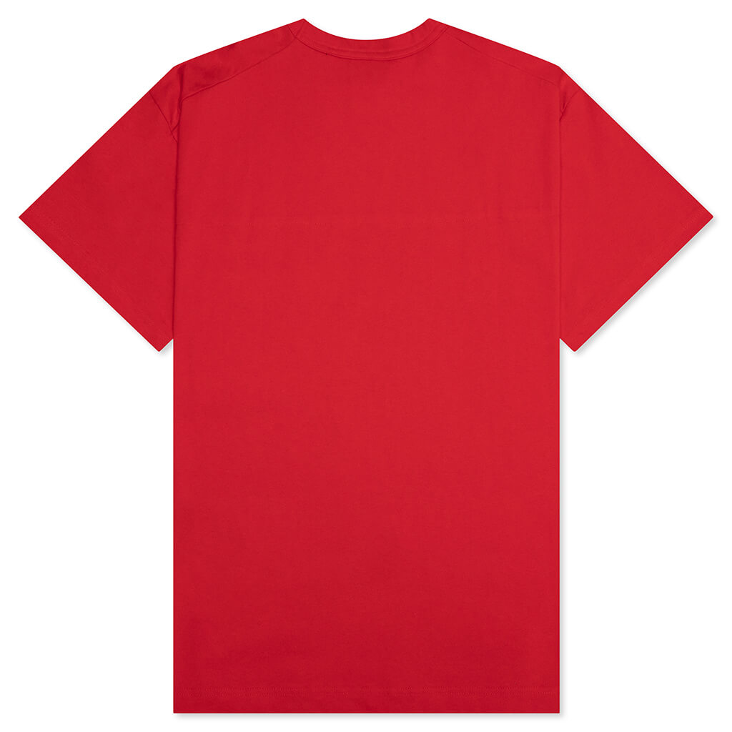 Jersey Braque Pocket Tee - Red