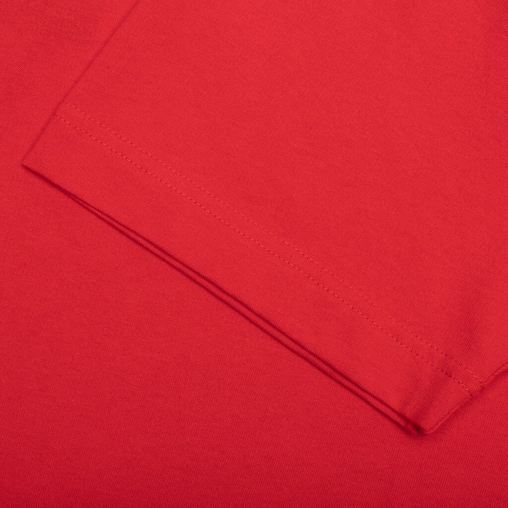 Jersey Braque Pocket Tee - Red