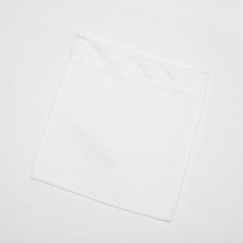 Jersey Braque Pocket Tee - White