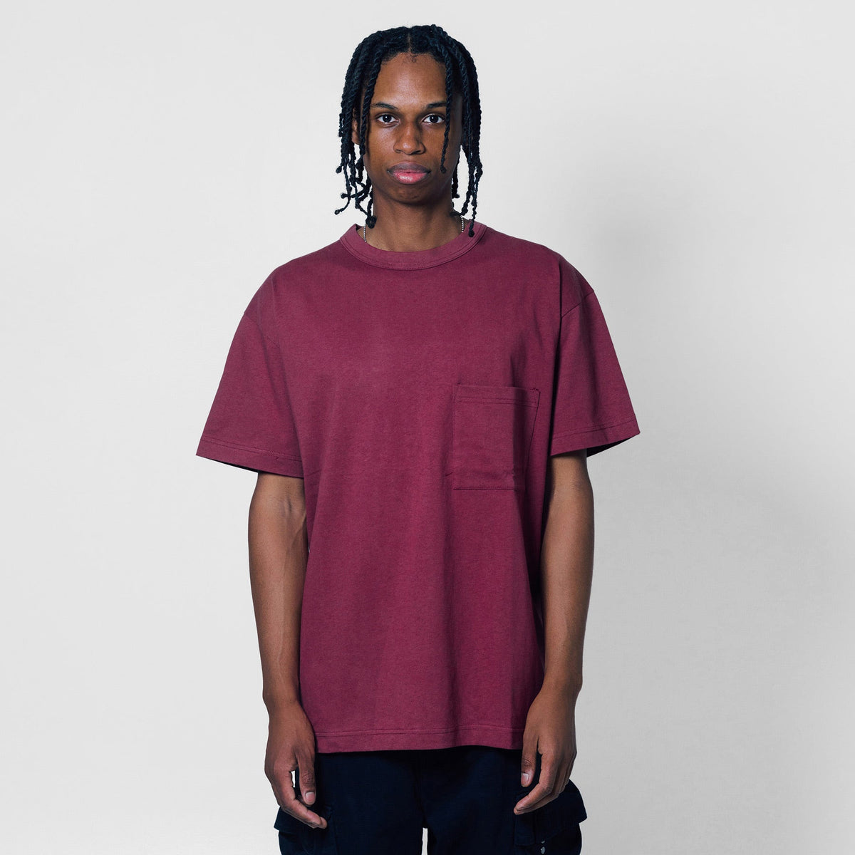 Jersey Braque Pocket Tee - Rosin