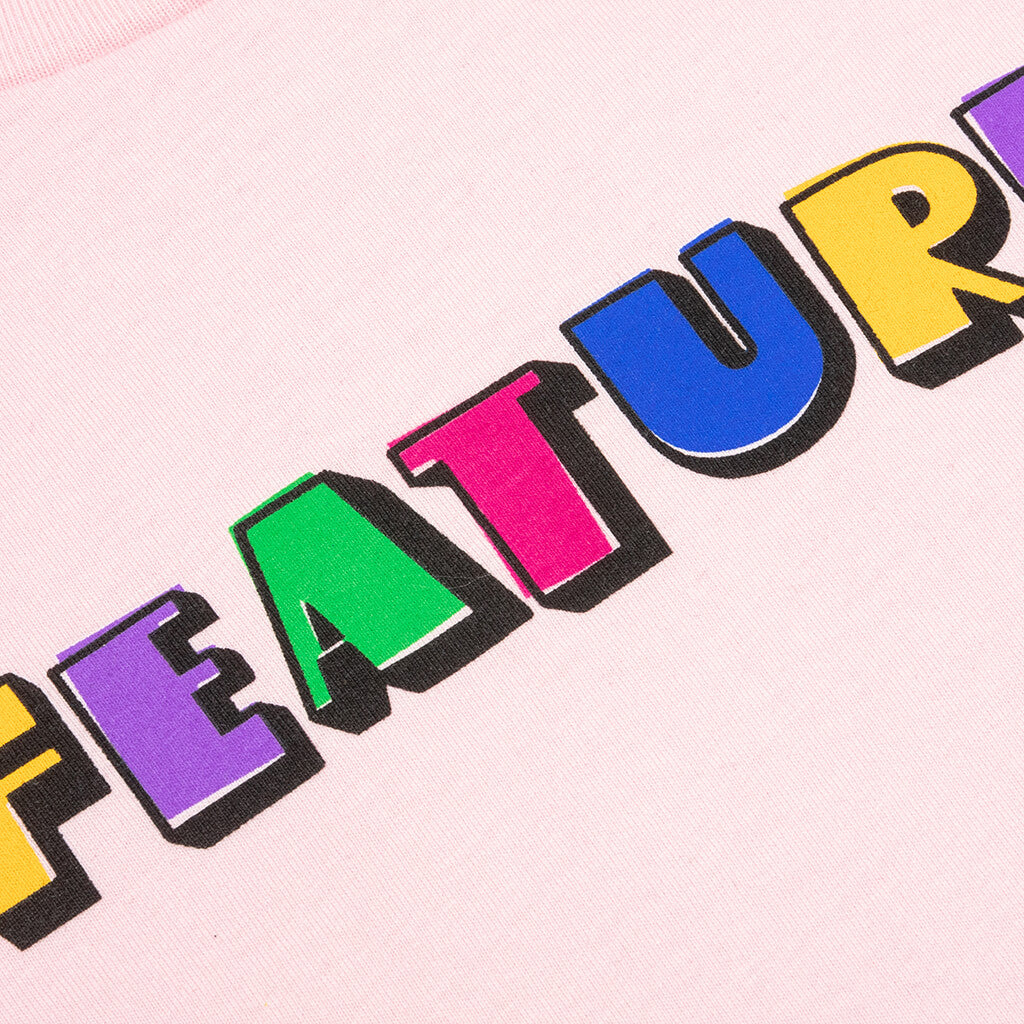 Kid's Overlap Tee - Pink