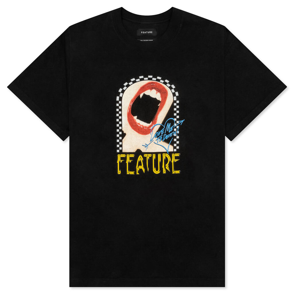 Love Me To Death Tee - Black