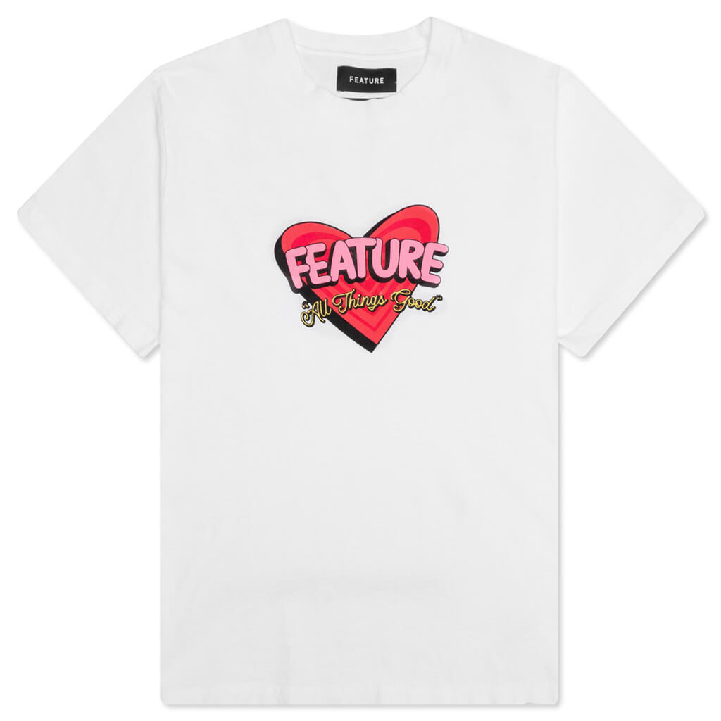 Merry Melodies of Love Tee - White