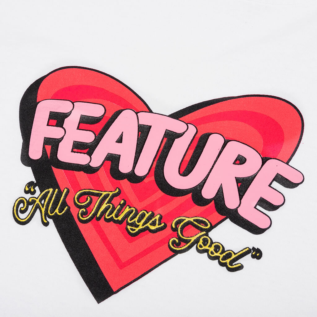 Merry Melodies of Love Tee - White