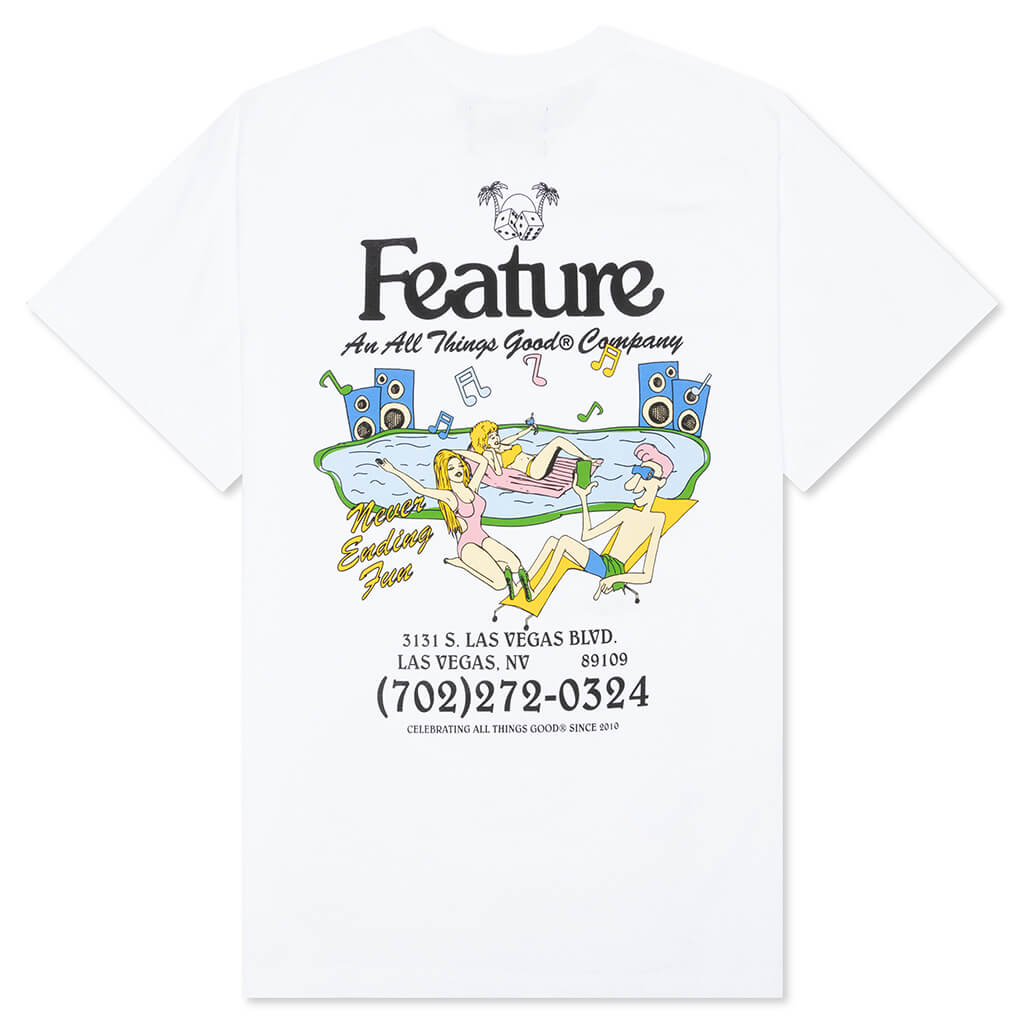 N.E.F Tee - White