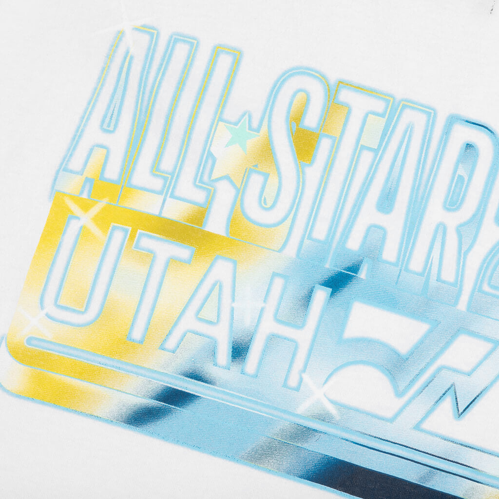 NBA ASG Chrome Tee - White