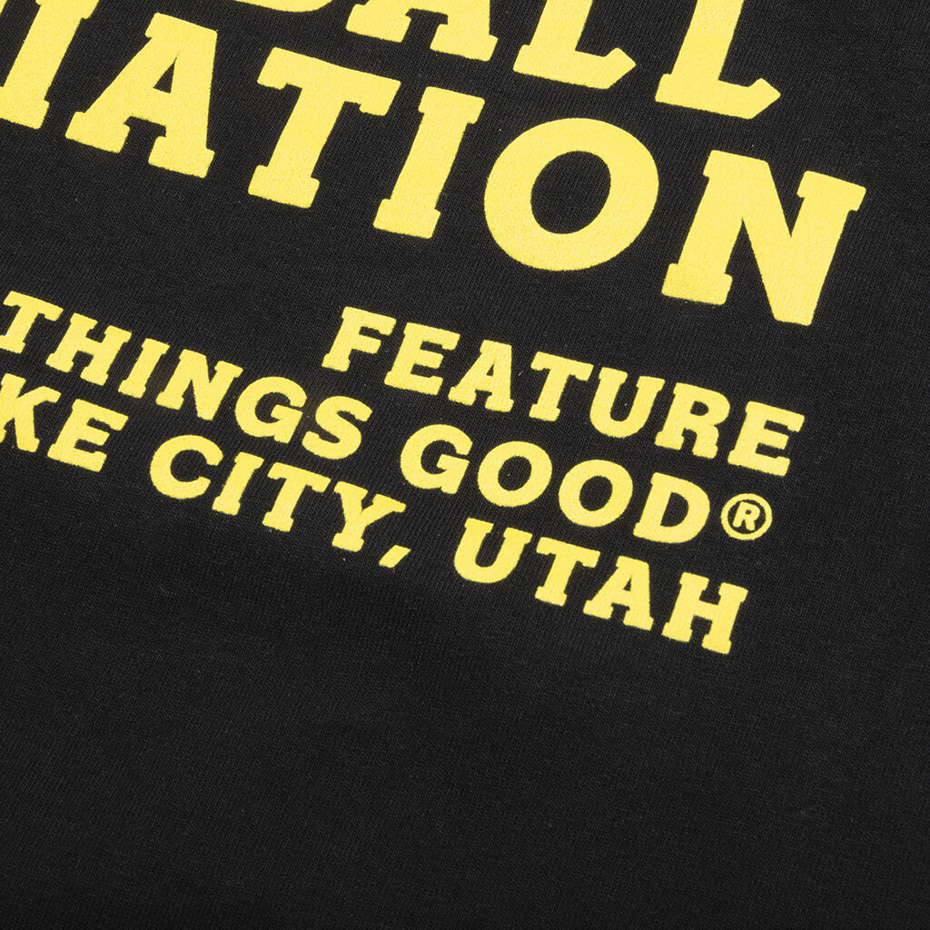 NBA Salt Lake City Tee - Black